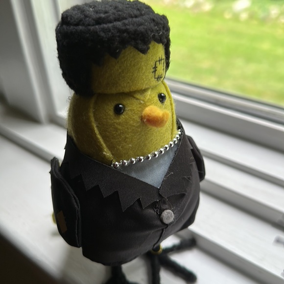 Target Halloween Bird Featherly Friends Hyde & Eek 2023 Frankenstein & Bride Set - Picture 4 of 10